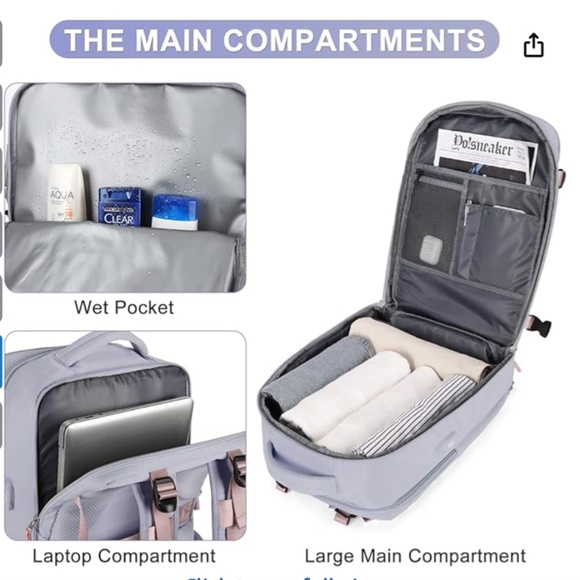 Travel Backpack (NEW) - Picture 7 of 16